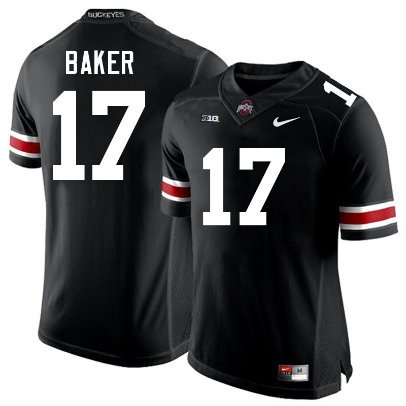 Jerome Baker Ohio State Buckeyes Jersey College Football Uniforms-Black